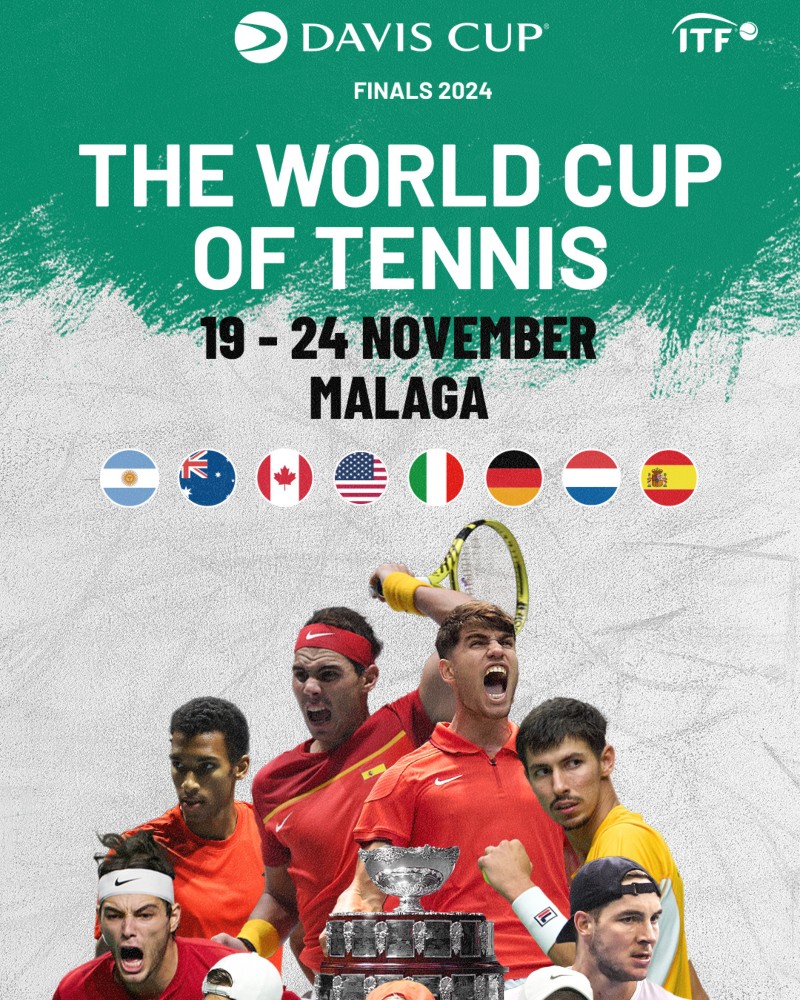 2024 Davis Cup Finals / Photo via courtesy