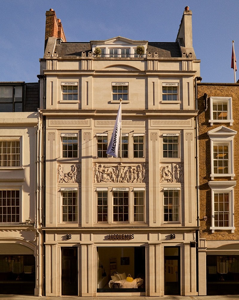 Jacquemus opens boutique in London / Photo via Jacquemus