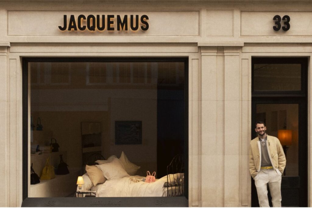 Jacquemus opens boutique in London / Photo via Jacquemus