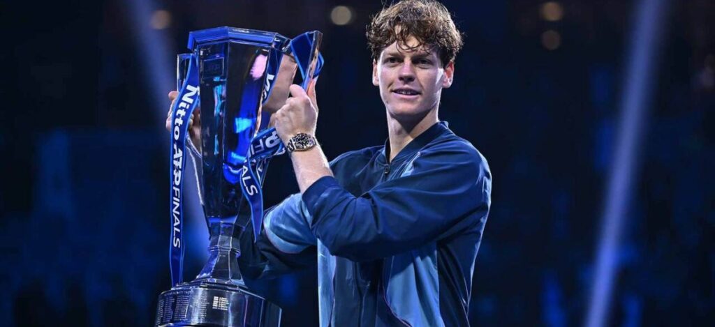 Jannik Sinner Shines at the 2024 ATP Finals, Securing His Eighth Title of the Season / Photo via ATP FInals