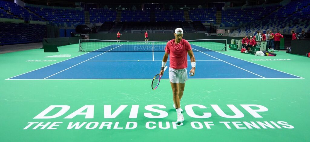 Rafael Nadal retires with Spain’s defeat to the Netherlands / Photo via David Cup 2024