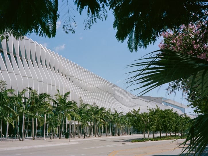 The Miami Beach Convention Center, 2022. Photograph by James Jackman for Art Basel.