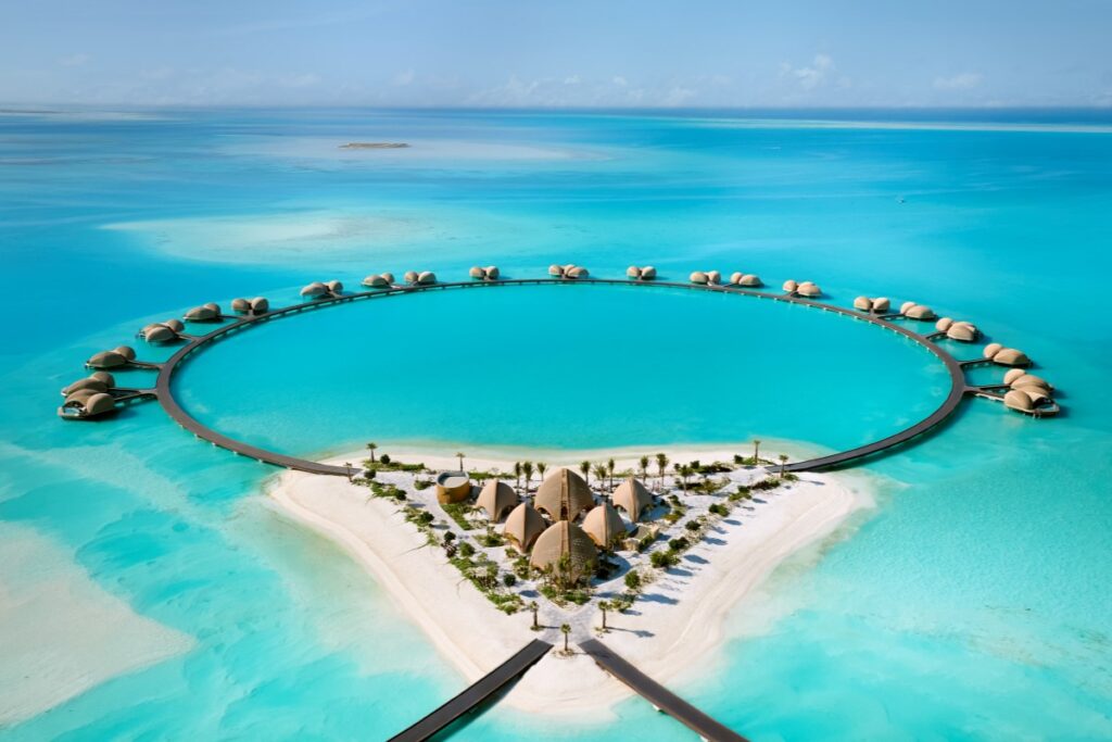 Villas at the Nujuma Resort on the Red Sea / Photo Ritz Carlton