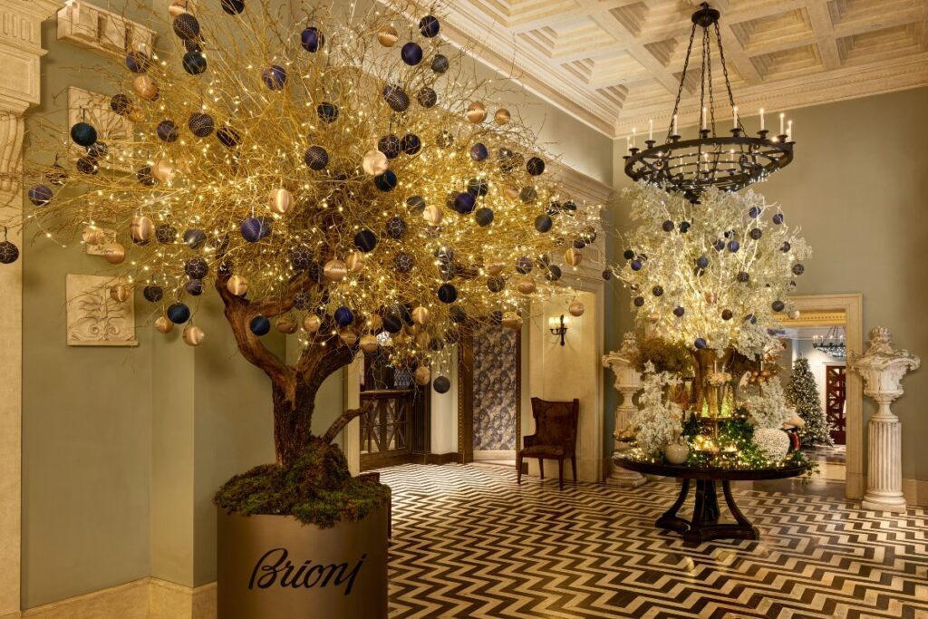 Hotel de la Ville in Rome offers a slow luxury experience for the holidays / Photo via Brioni x Hotel de la Ville