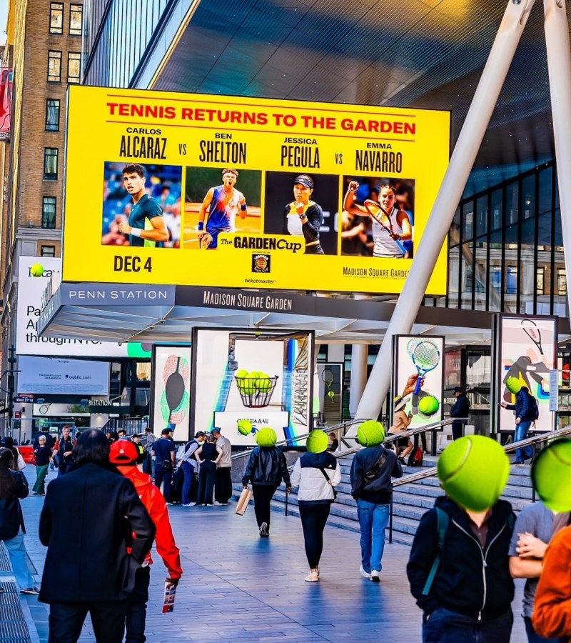 The Garden Cup comeback: celebrating tennis excellence at Madison Square Garden / Photo via The Garden Cup