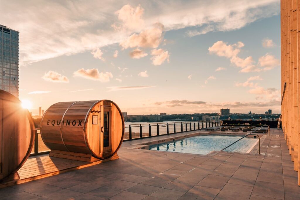 Pools at the Equinox Hotels in New York City / Photo Courtesy Equinox Hotels
