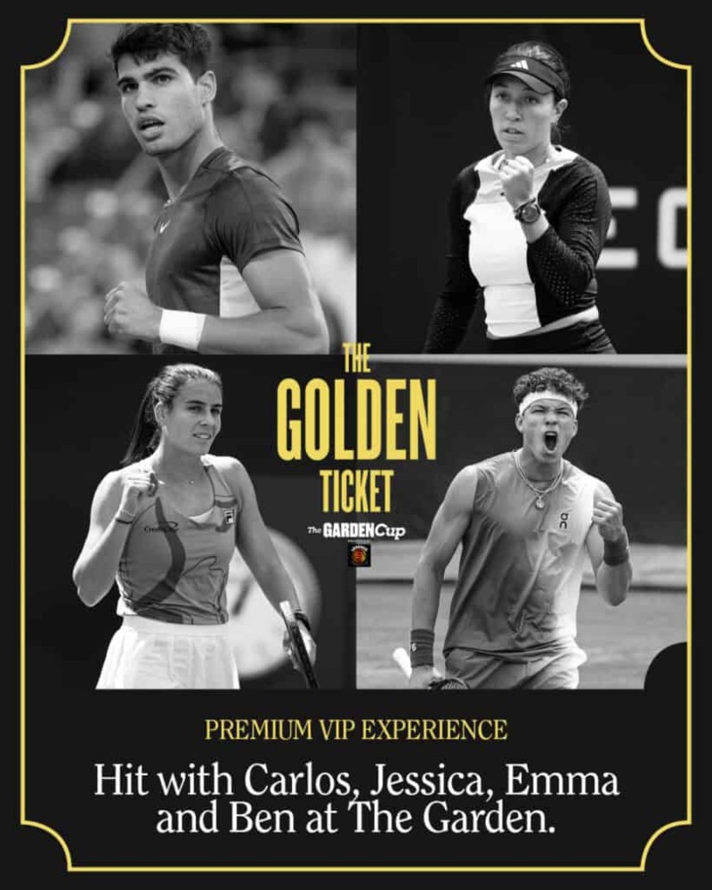 The Garden Cup comeback: celebrating tennis excellence at Madison Square Garden / Photo via The Garden Cup