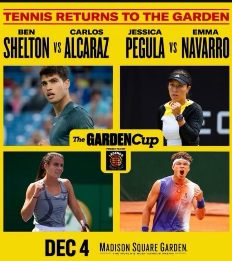 The Garden Cup comeback: celebrating tennis excellence at Madison Square Garden / Photo via The Garden Cup