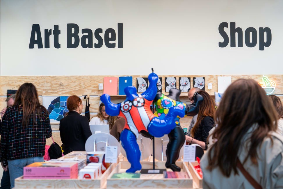 The Art Basel Shop at Art Basel Paris 2024.