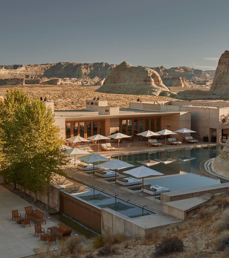 Camp Sarika at Amangiri / Photo via Amangiri