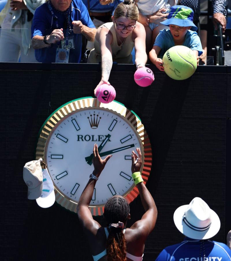 Australian open 2025 Coco gauff rolex