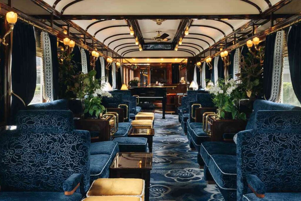 Venice Simplon-Orient-Express decoration in the purest Art Deco style / Photos Belmond Hub