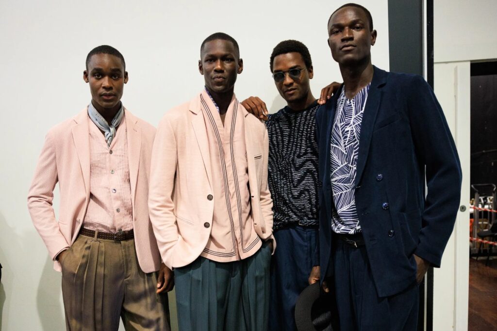 Giorgio Armani Spring 2025 Menswear Collection / Photo via Vogue