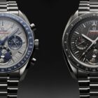 Omega Speedmaster Moonphase Meteorite different modes / Photo via Omega