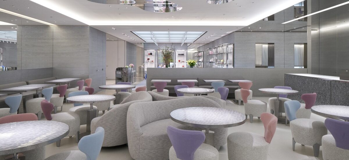 Café Dior by Pierre Hermé / Photo via Café Dior