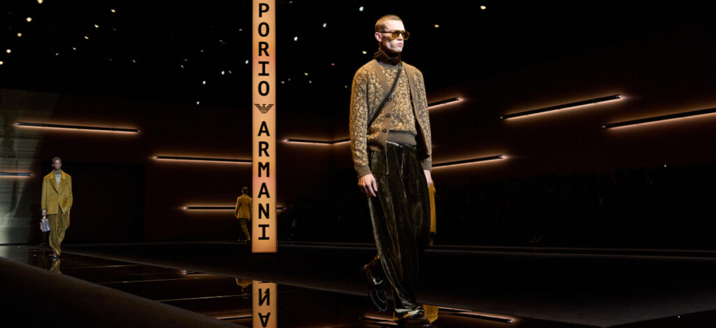 Emporio Armani Fall 2025 / Photo via Armani