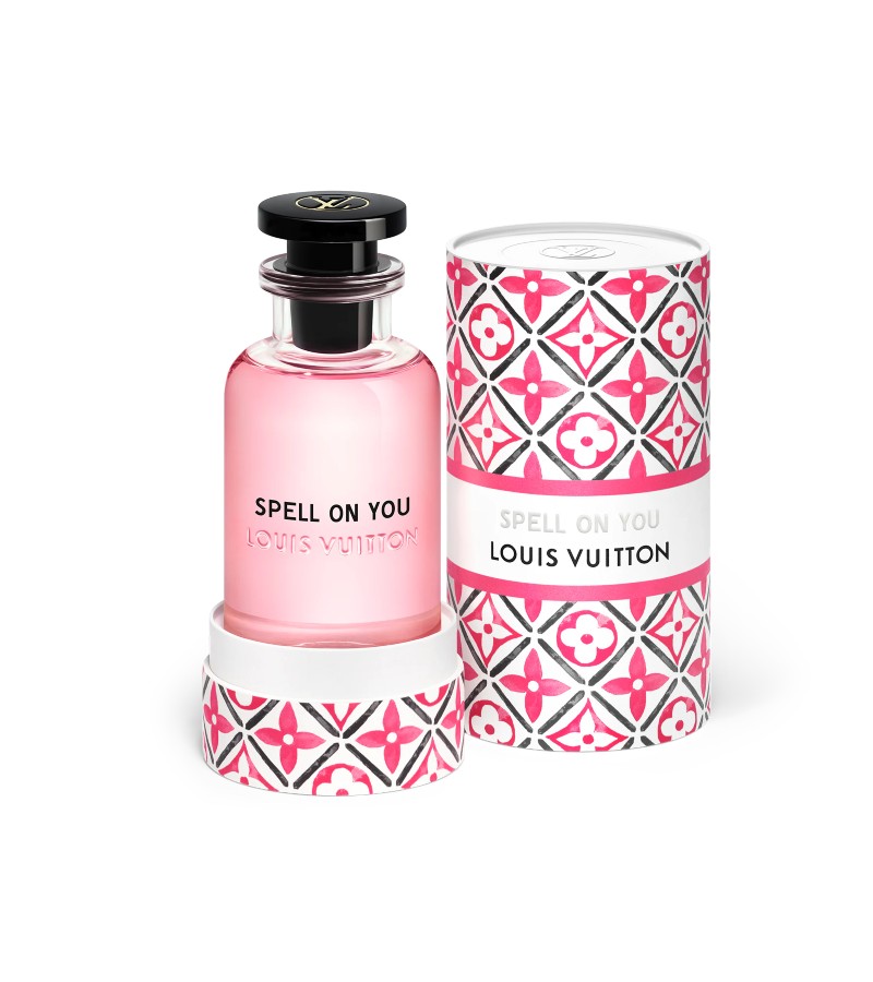 Louis Vuitton’s Spell on You fragrance is an ode to passion and intimacy / Photo via Louis Vuitton