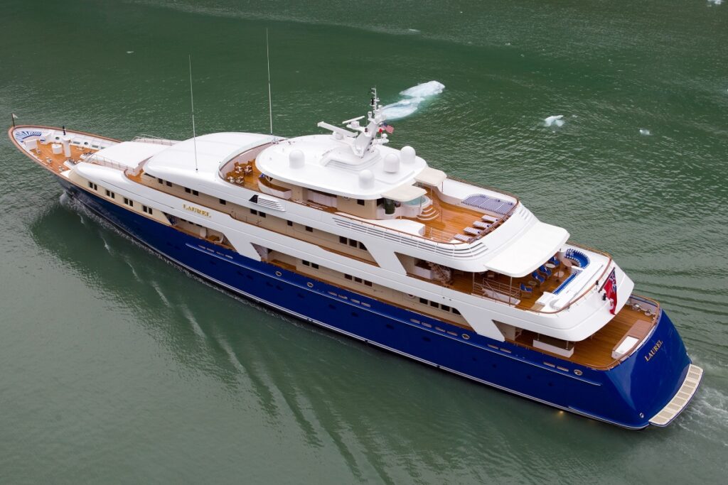 Recognized as a premier charter yacht, Laurel presents an outstanding opportunity for discerning buyers / Photo Laurel