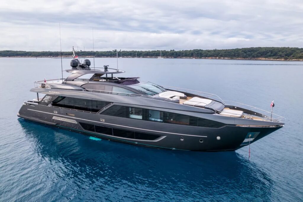 Built in 2023, Lady First offers luxurious accommodations for up to 11 guests in five elegantly designed suites / Photo Riva Lady First