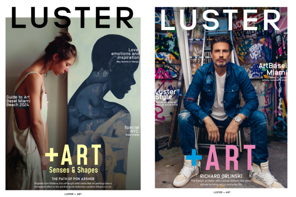 Luster + Art, a special edition dedicated to arts