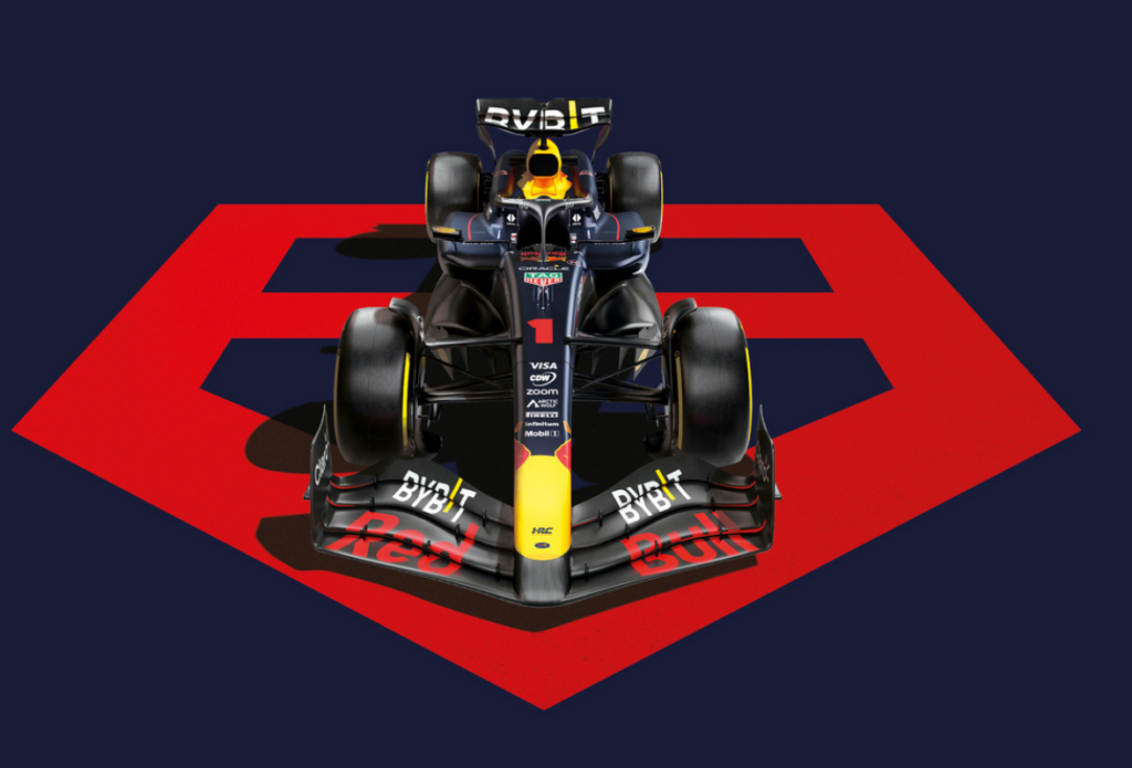 Red Bull Racing livery reflects the brand's energy and youthfulness / Photo Red Bull