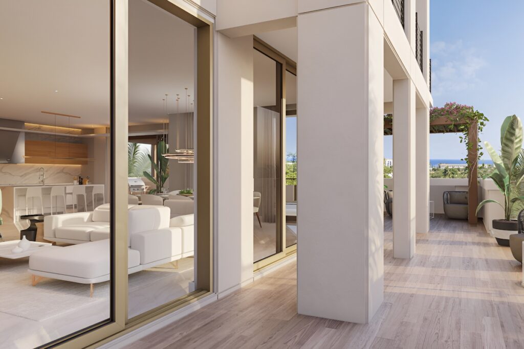 Every unit is designed for ultimate privacy and convenience, with direct access through private elevator entry / Photo Royal Palm Residences