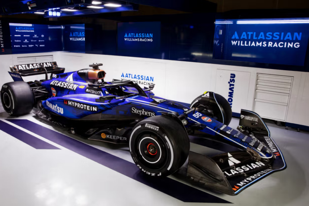 Williams liveries reflect the team's British heritage and commitment to timeless design / Photo Williams F1