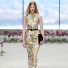 Carolina Herrera unveiled her latest fall collection at New York Fashion Week, embracing volume, florals, shimmer, and a vibrant color palette / Photo via Carolina Herrera