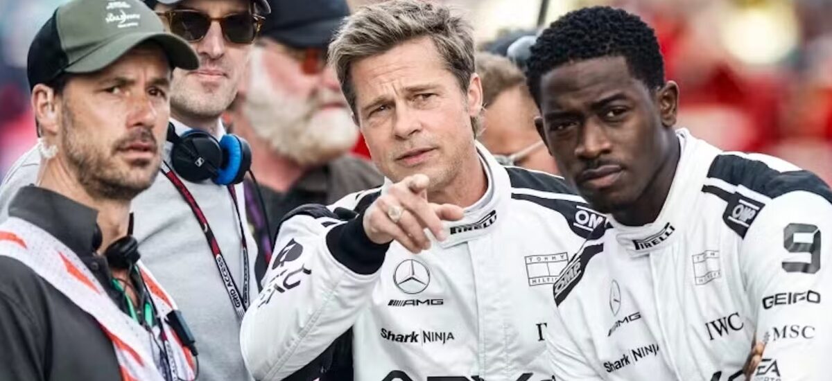 The film stars Brad Pitt as Sonny Hayes, a former Formula One driver who returns from retirement / Photo F1 Movie