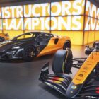 The MCL38 Celebration Edition Artura and MCL38 Celebration Edition 750S, both featuring the autographs of McLaren’s 2024 F1 drivers / Photo via McLaren