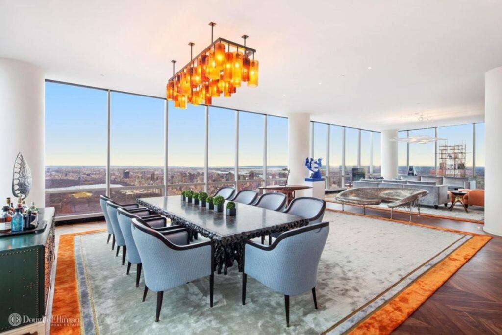 Situated at the heart of Manhattan, the One57 Penthouse is one of the most prestigious properties in the city / Photo via One57