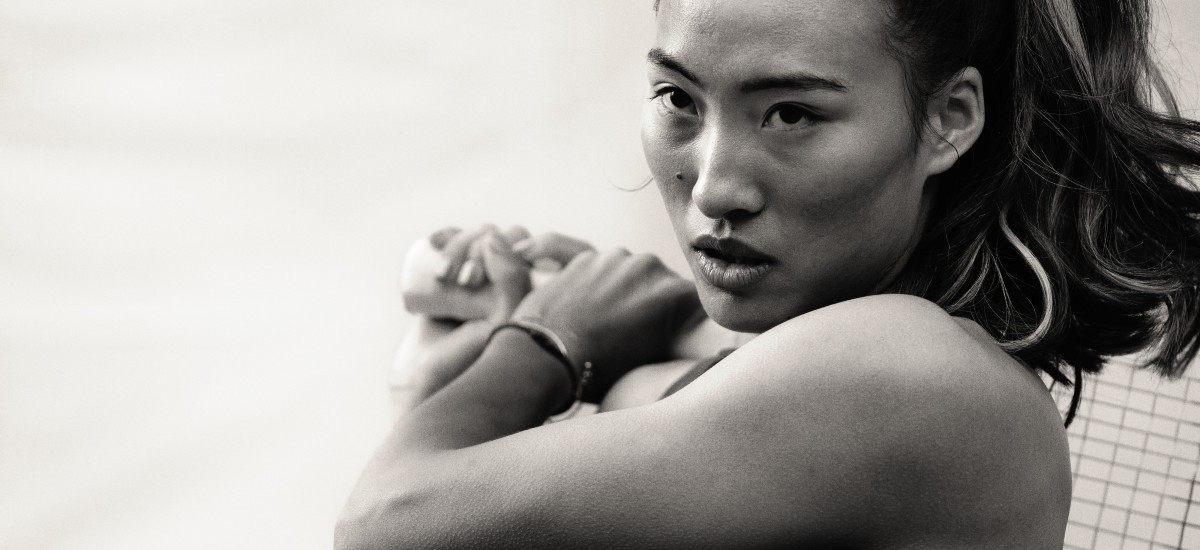 Zheng Qinwen is a Chinese professional tennis player. She won the gold medal in women's singles at the 2024 Paris Olympics / Photo via Nike