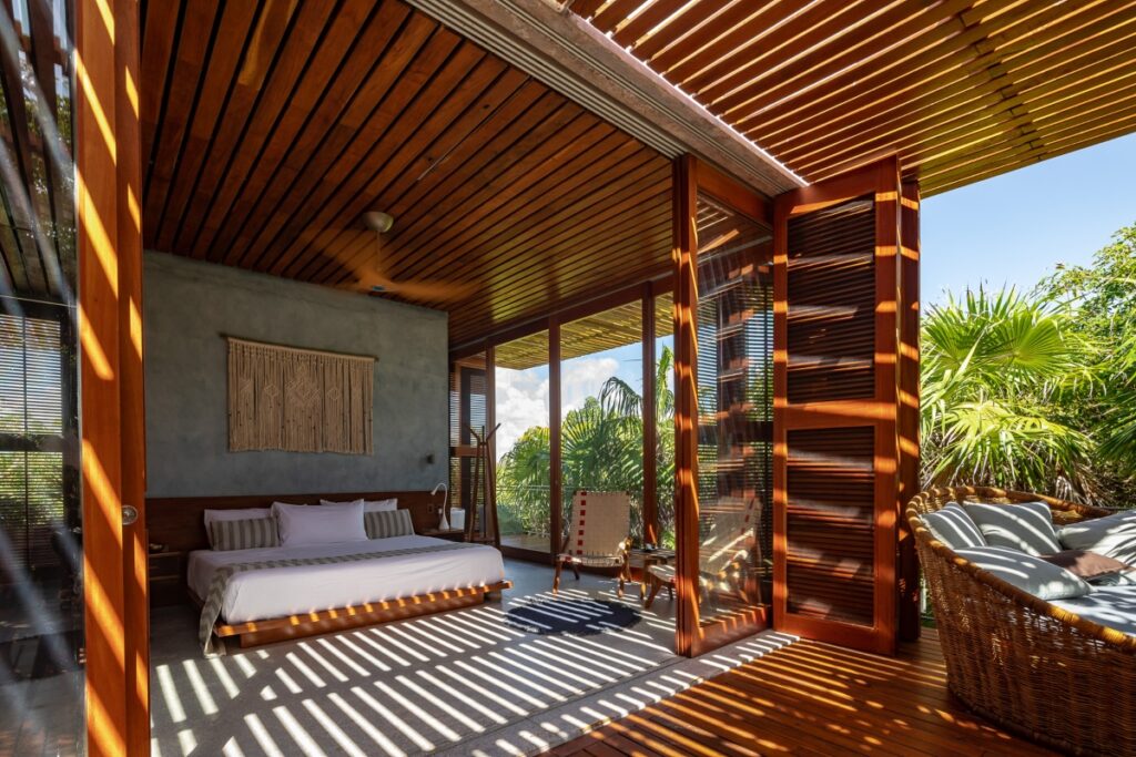 Each of Casa Bautista’s rooms was designed to offer supreme comfort while maintaining a deep connection with nature / Photo Casa Bautista