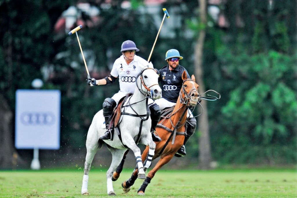 An emerging trend in Polo sponsorship involves the growing participation of technology and fitness brands / Photo via AUDI