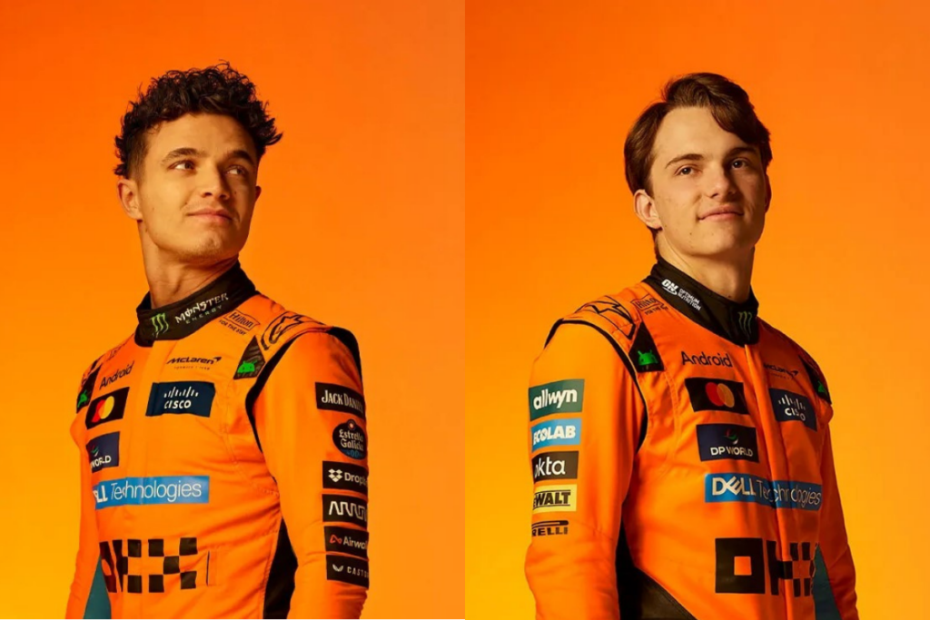 Lando Norris celebrated a triumphant win in Australia, followed by Oscar Piastri securing the top podium spot in Shanghai / Photo via McLaren web