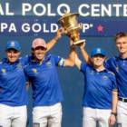 The USPA Gold Cup is the second tournament in the Gauntlet of Polo - and the win was for Park Place / Photo by IG @parkplacepolo