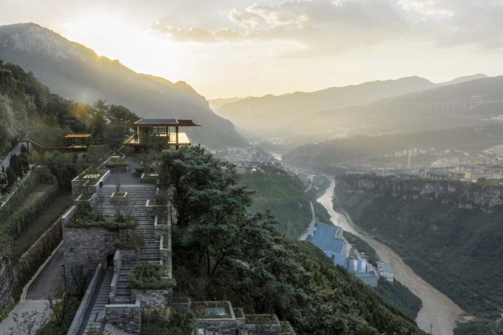 Tianbao Cave District Renovation / Photo via Jiakun Architects