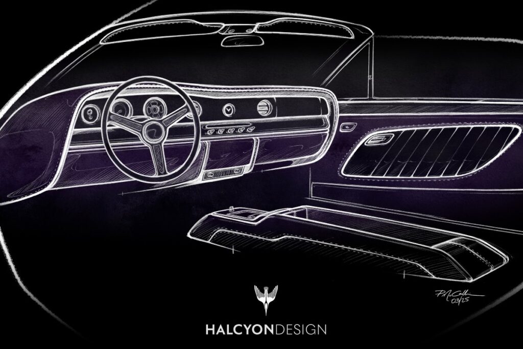 A new era of electric luxury begins with the transformation of a 1978 Rolls-Royce Corniche, marking the debut project of Halcyon / Photo via Halcyon