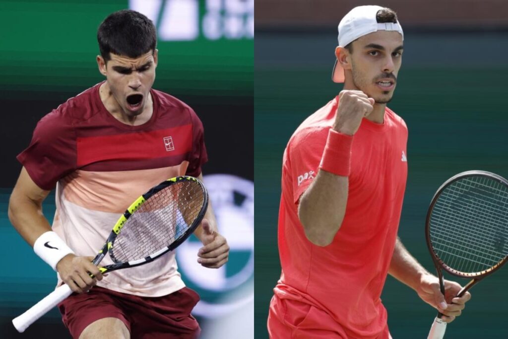 The match against Francisco Cerúndolo took place under tough conditions, with cold winds sweeping through the Indian Wells 2025 venue / Photo Indian Wells