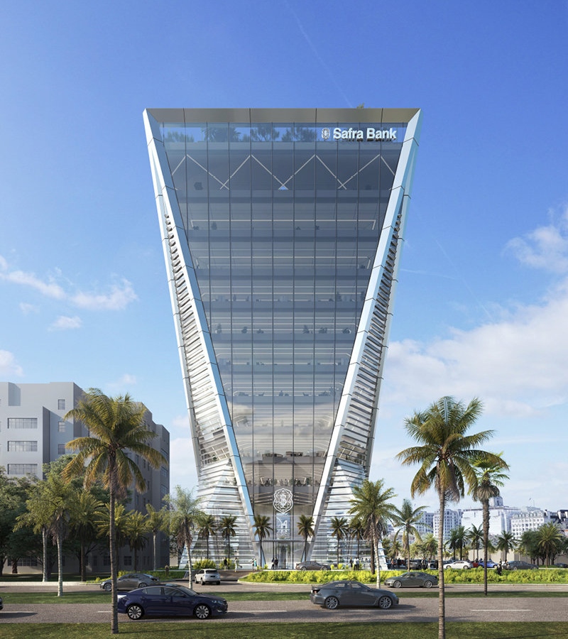 As construction advances, the Safra National Bank Tower is set to become a defining feature of Aventura, blending innovation, luxury, and functionality / Photo Foster + Partners