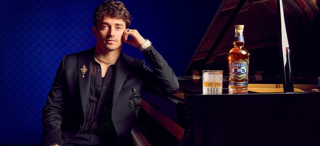 Charles Leclerc, F1 star, and Chivas Regal, world-famous luxury Scotch whisky brand, are working together with the goal of inspiring people to go after their dreams / Photo Chivas Regal