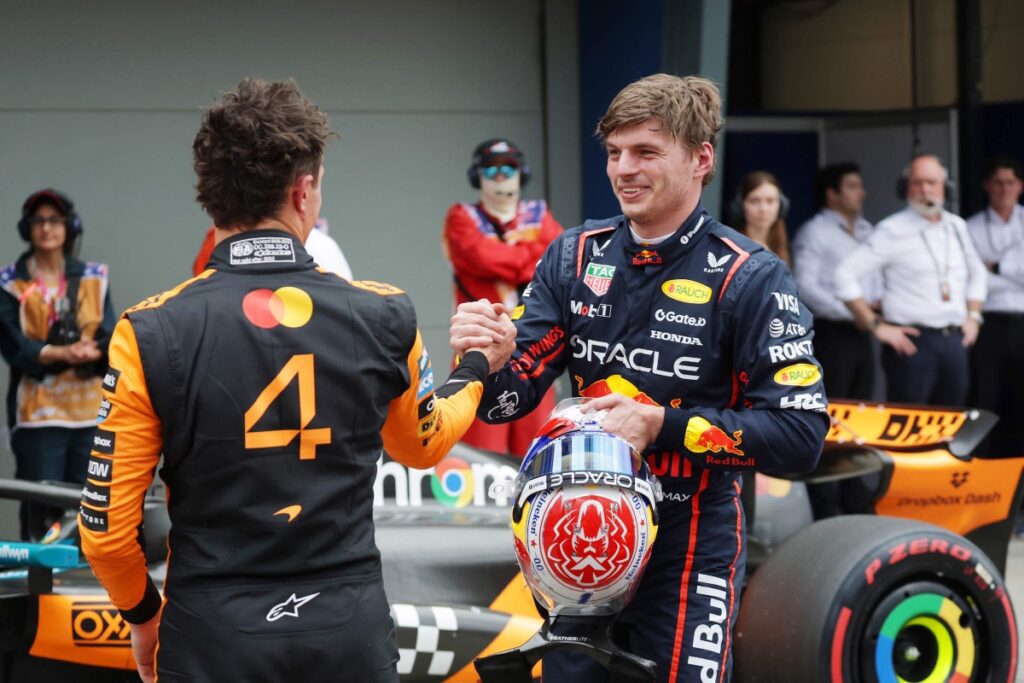 Verstappen, who had started from third on the grid, finished just 0.895 seconds behind Norris / Photo Australian GP