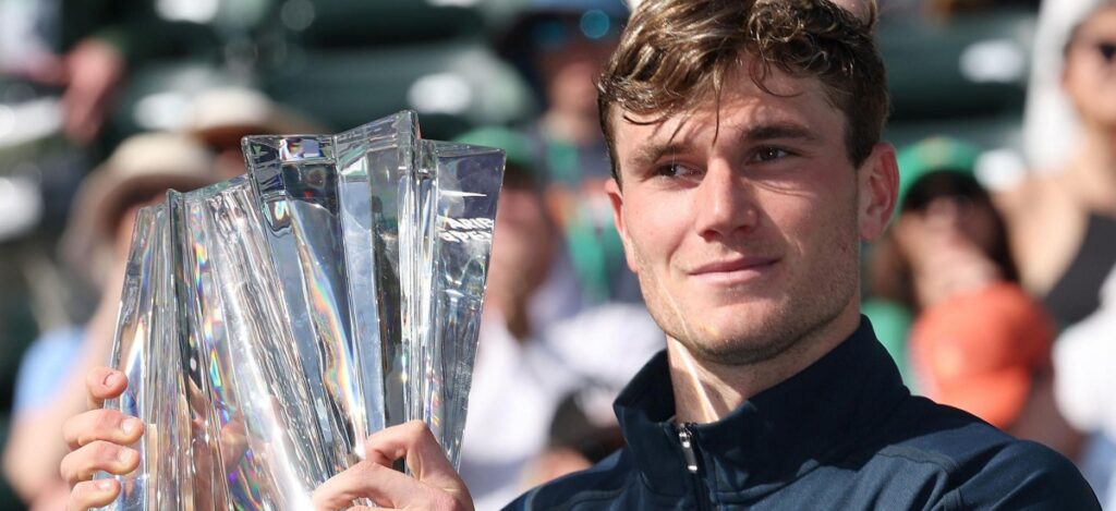 Jack Draper, dominated Holger Rune with an emphatic 6-2, 6-2 victory in the Indian Wells, capping off an extraordinary run in the tournament / Photo Indian Wells