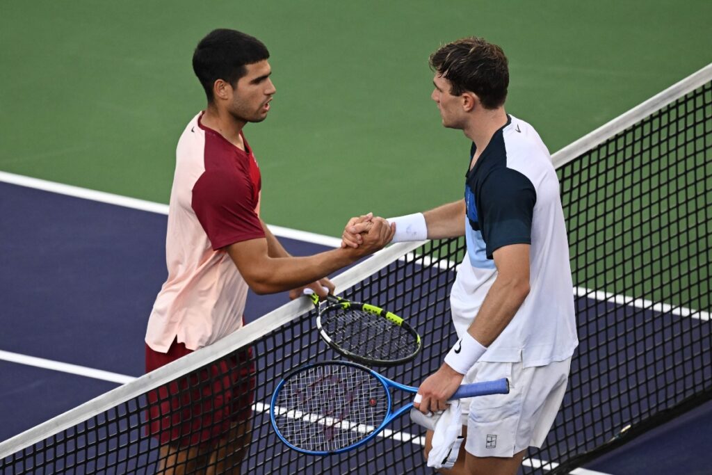 Reflecting on his approach, Draper noted how he learned from the previous day’s encounter with Carlos Alcaraz / Photo Indian Wells