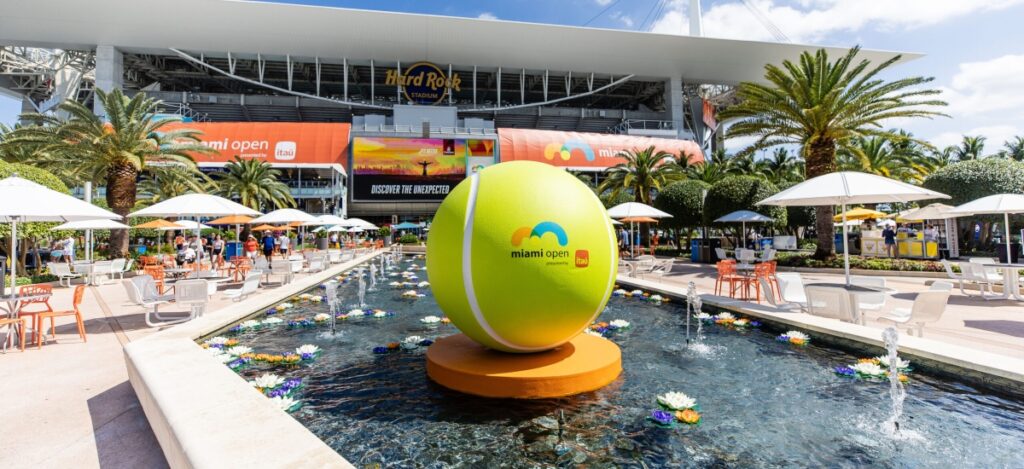 Since 2019, the tournament has been hosted at Hard Rock Stadium in Miami Gardens / Photo Miami Open