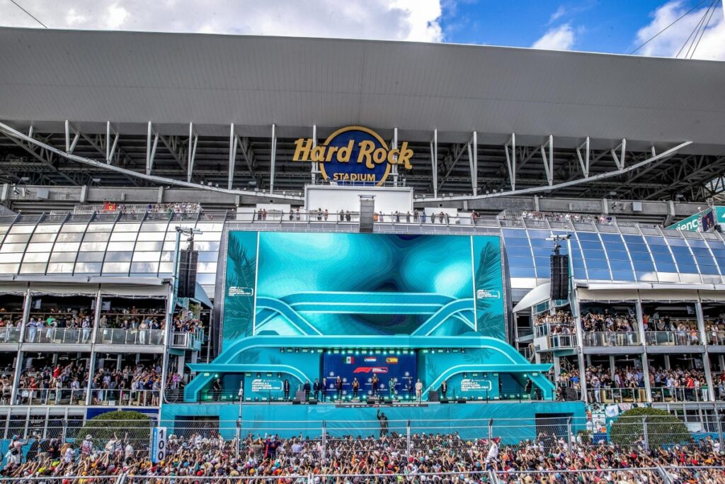 The Hard Rock Stadium is at the forefront of this success, continually attracting global audiences and shaping Miami’s identity on the world stage / Photo Hard Rock Stadium