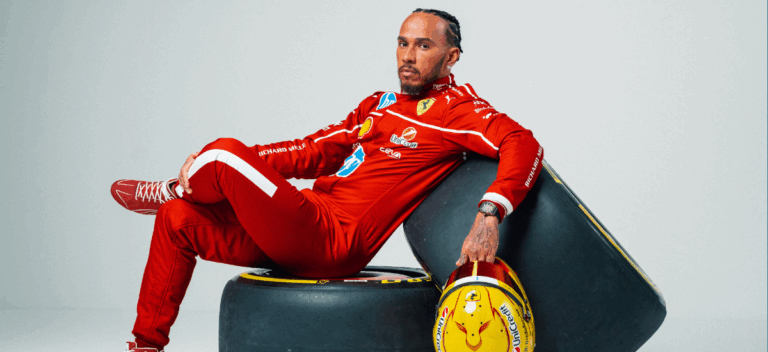 Gracing the Luster Journal GP edition cover is none other than Lewis Hamilton, the seven-time Formula 1 World Champion, now embarking on a new chapter with Ferrari / Photo Ferrari