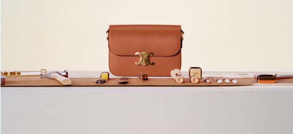 Each piece of Celine reflects the maison’s refined design language, fusing sleek practicality with enduring elegance and artisanal expertise / Photo via Celine