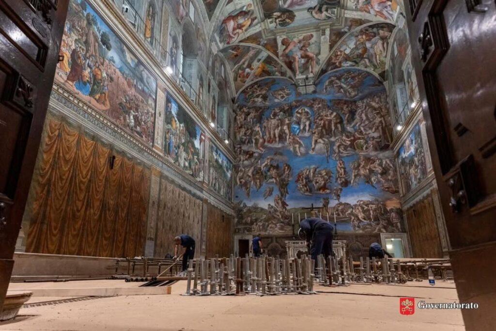 Sistine Chapel reopens 2025