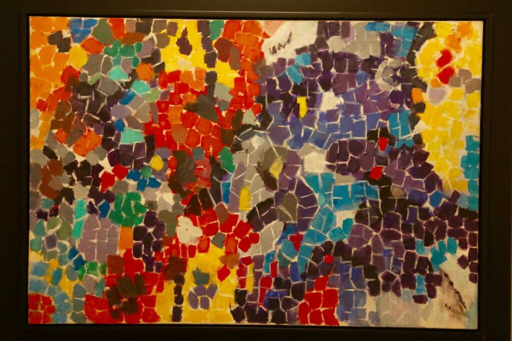 Alma Woodsey Thomas - "Alma's Flower Garden" (1968 - 1970). Photo: JR P